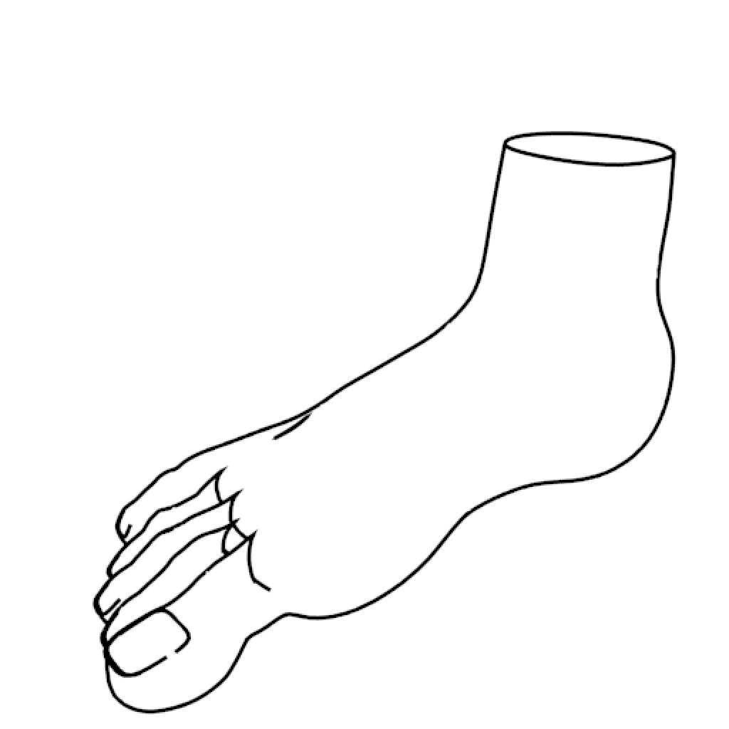 foot right human preview image 3